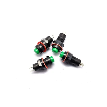 

Unlocked switch / self reset button switch /DS-213 10MM 1A/250V green