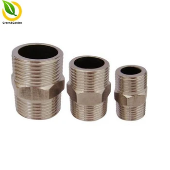 

2PCS Stainless Steel Pipe Fittings Various Size & Wide Frequency Male Connectors Garden Water Connectors Irrigation System