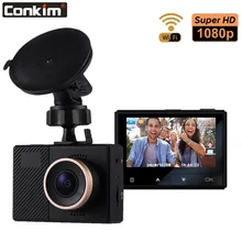 Conkim Nuovo Mini DVR Dash Cam G70 + 1080 P Full HD Wifi Della Macchina Fotografica Dell’automobile DVR Novatek Chip 140 Gradi ampio Angolo di Auto Registratore Video
