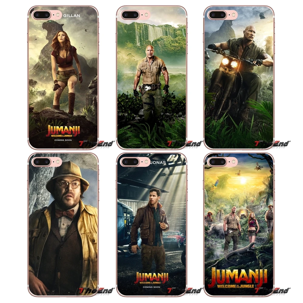 

Jumanji Welcome to the Jungle Soft Case For Xiaomi Redmi 4 3 3S Pro Mi3 Mi4 Mi4i Mi4C Mi5 Mi5S Mi Max Note 2 3 4 Cover Coque