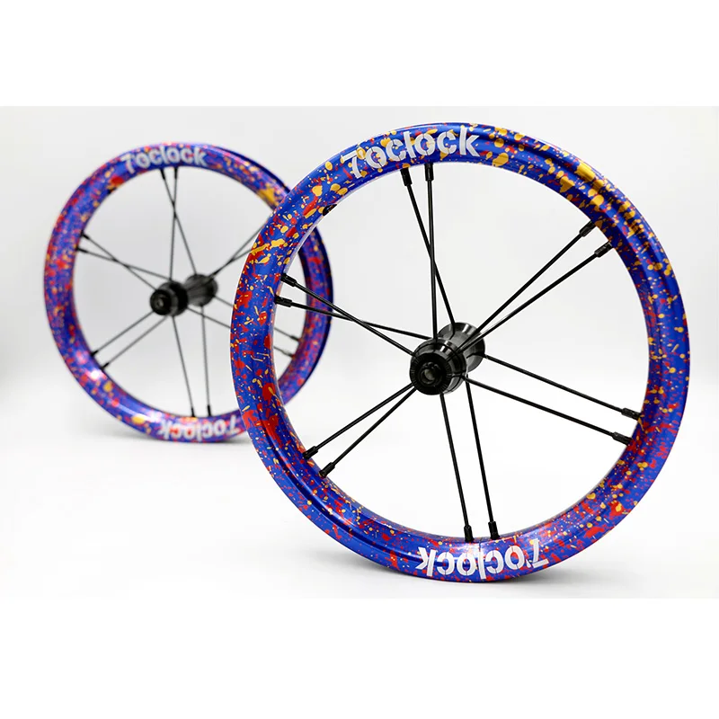 Best New 12 inch balance bike wheel for 85mm 95mm sliding bicycle for stride koku colorful 2