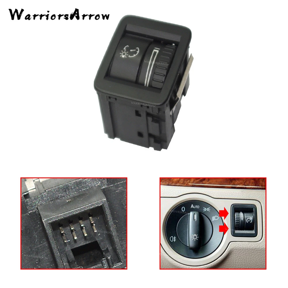 Buy WarriorsArrow Headlight Lamp Dash Dimmer Switch