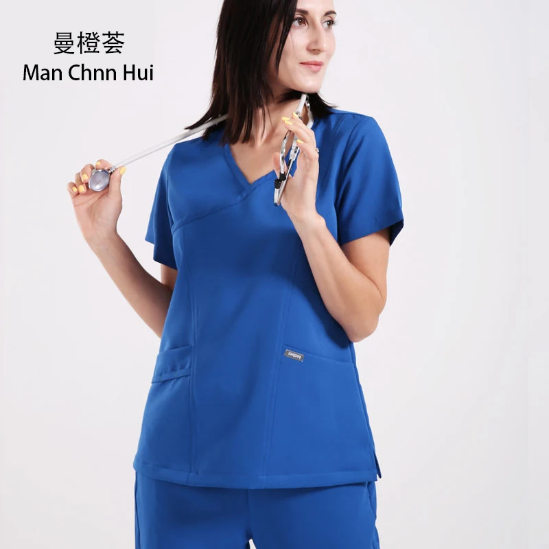 Наборы скрабов хирургические халаты для докторов медработников одежда сплит костюм