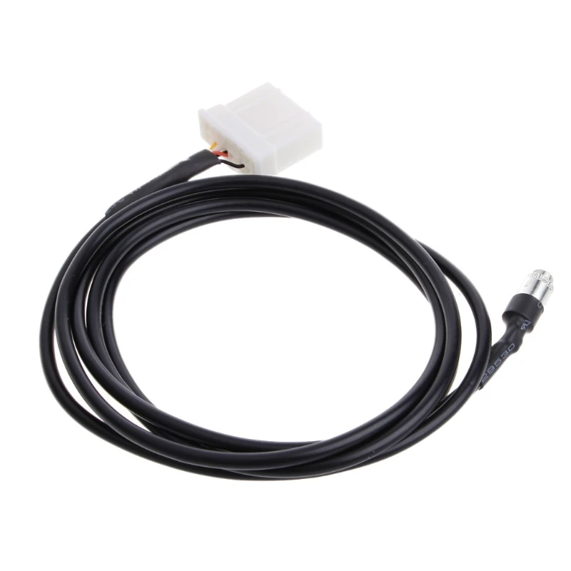 

OOTDTY DIY Car AUX In Input Female Jack Interface Adapter Cable For Mazda 3 6 MX-5 RX8