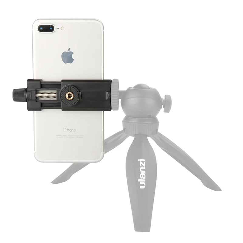

Ulanzi Phone Mount Tripod Adapter Universal Smart Phone Tripod Holder Stand for iPhone 6 6s 7 plus Huawei Vlogging Youtube