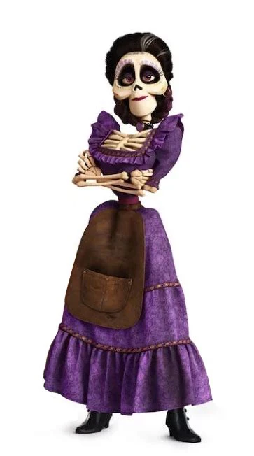 Pixar CoCo Mama Imelda, маскарадный костюм, нарядное платье, вечерние женские костюмы на Хэллоуин - Цвет: P Imelda