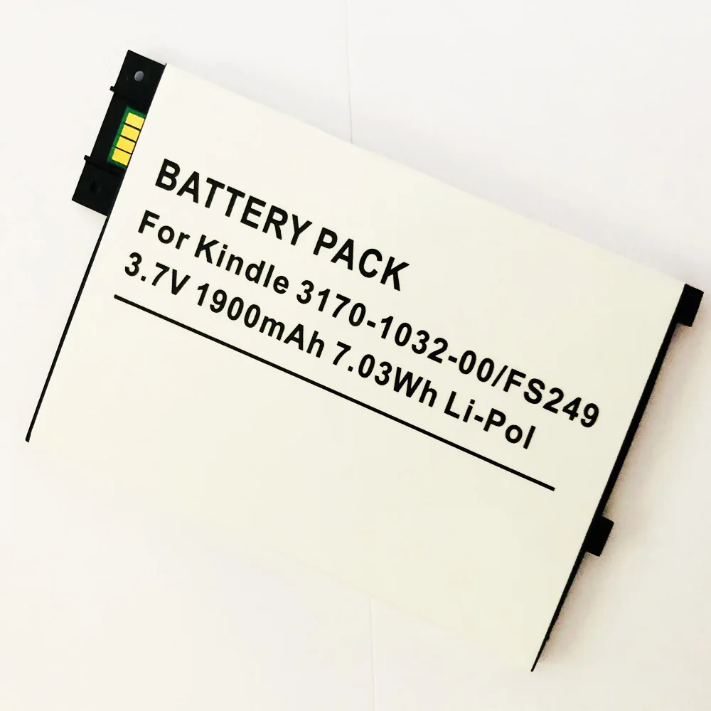  ISUN Battery Replacement For Amazon Kindle 3 III Keyboard eReader D00901 Graphite 170-1032-00 1830m