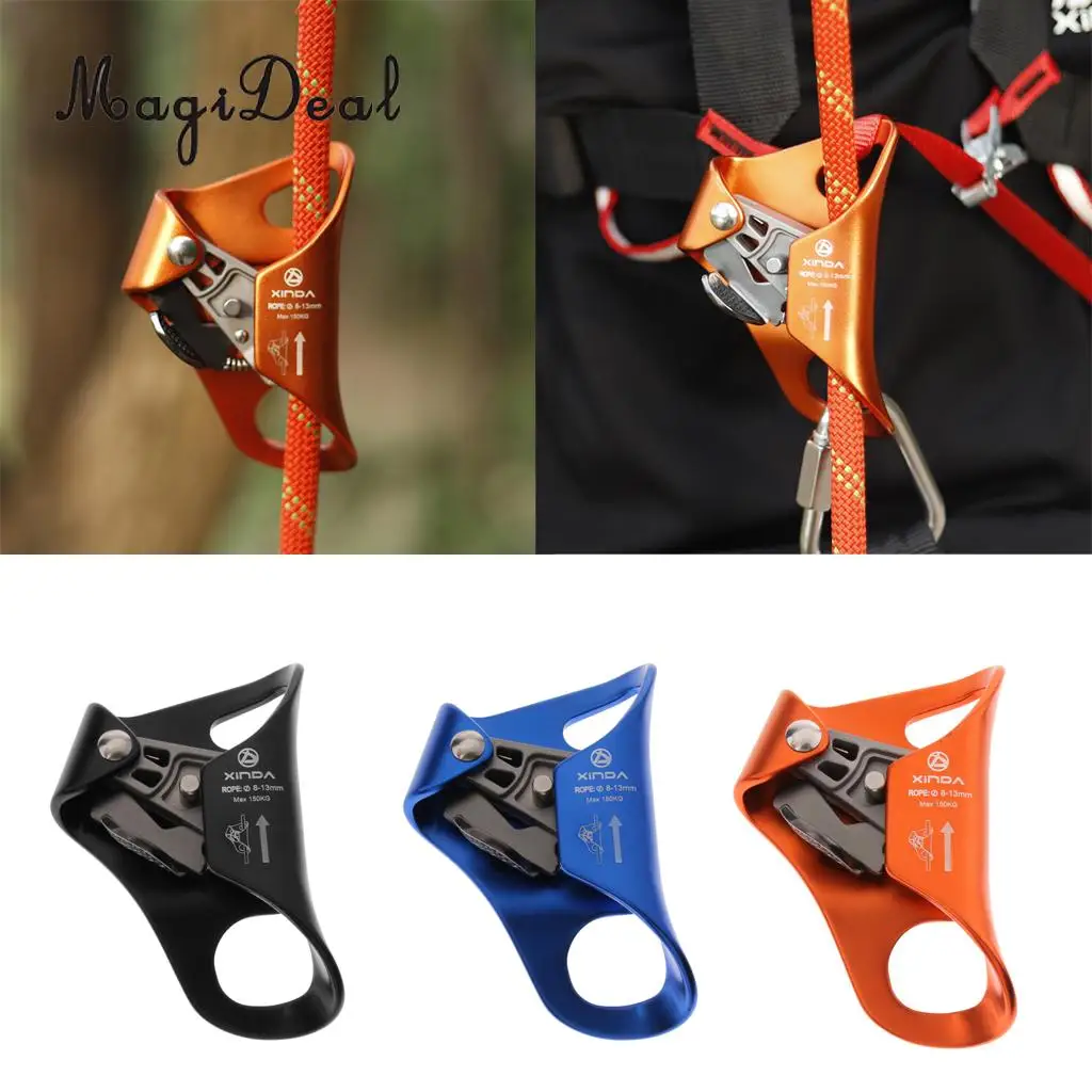 Chest Ascender Climbing Rescue Rappelling Arborist for 8-13mm Rope