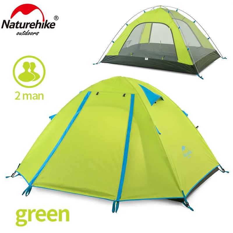 

NatureHike P Series Aluminum Poles Tent Ultralight Large Camping Classic Tent For 1 - 2 Person 3 Season