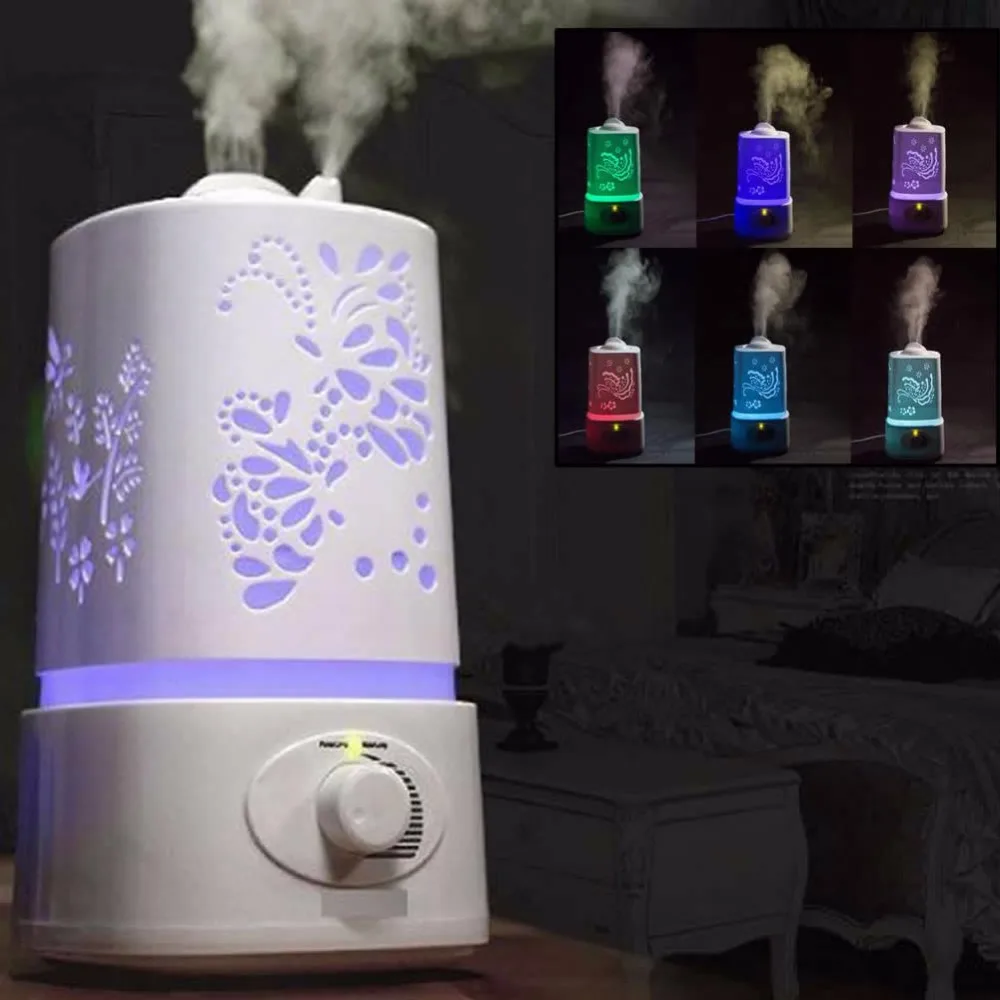 

MEXI New 1.5L Ultrasonic Home Aroma Humidifier Air Diffuser Purifier Lonizer Atomizer