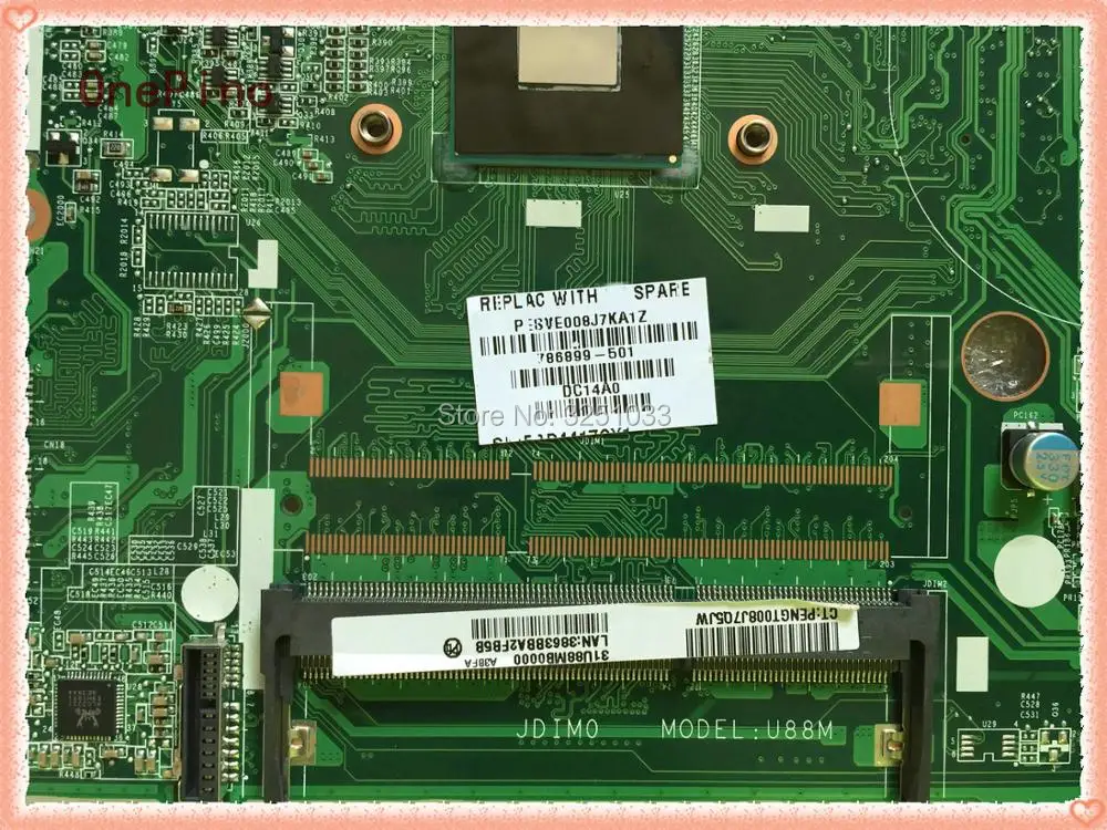  786899-501 786899-001 786899-601 para HP 15-F133WM NOTEBOOK PC N2840 HDD/extraño STD portátil placa