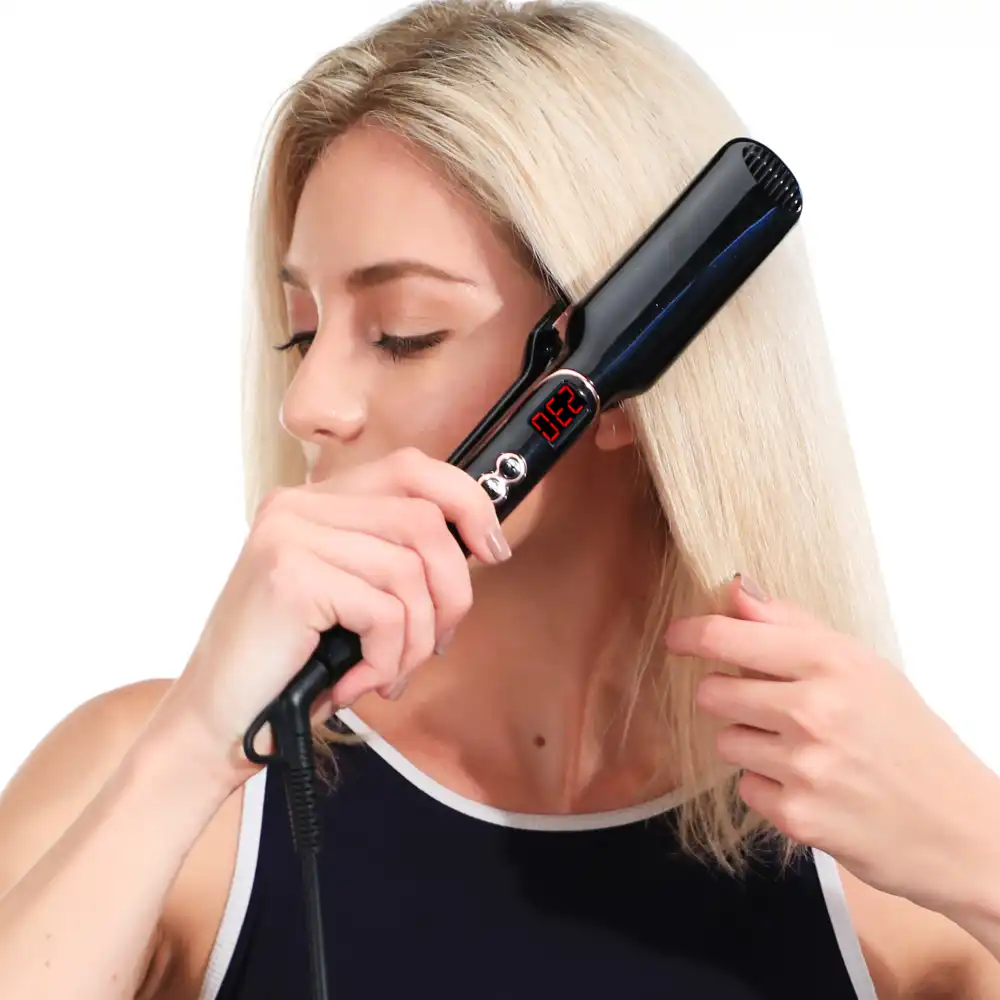 New Fashion Hair Volumizing Iron Flat Iron Lcd Display Hair