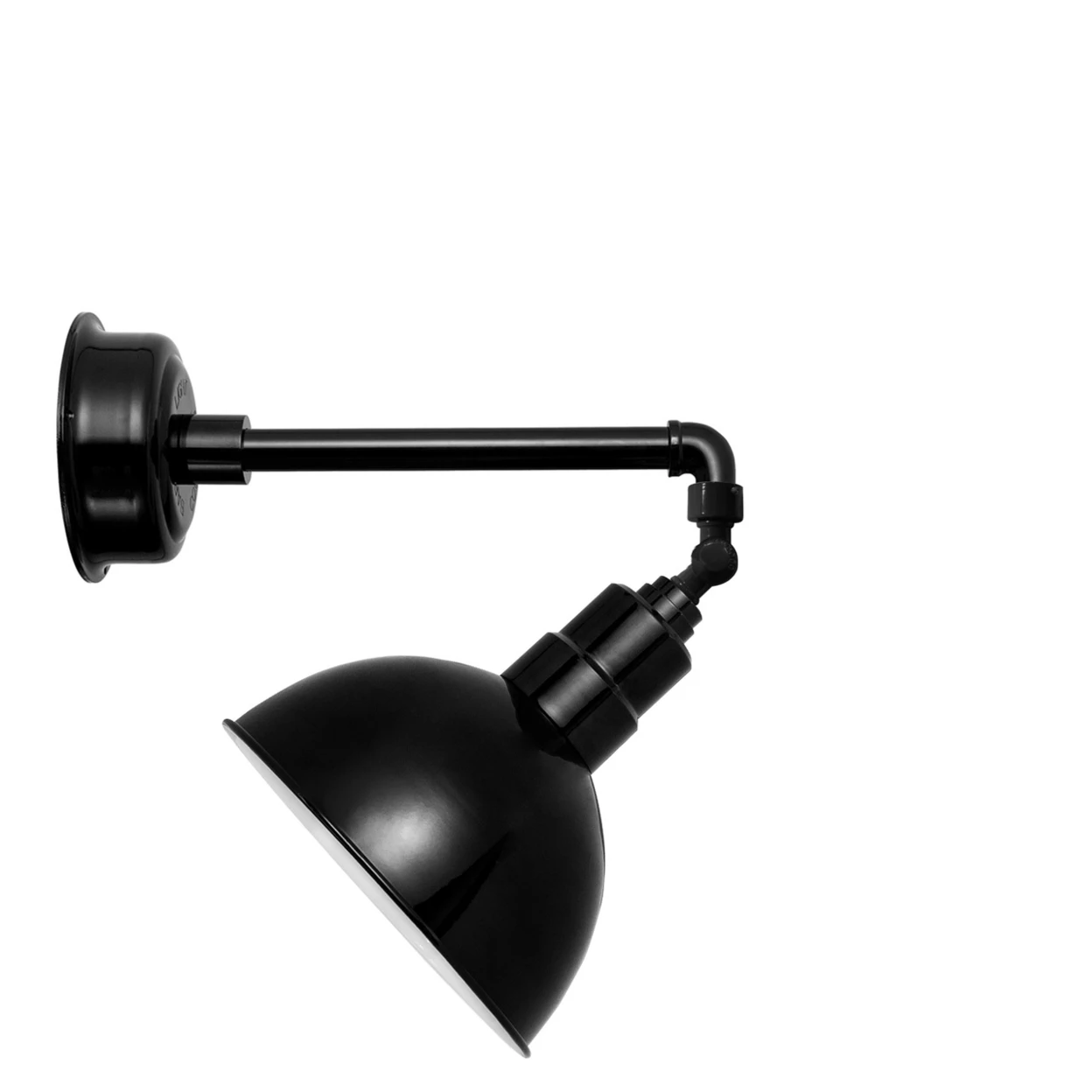 10 Blackspot LED Sign Light with Metropolitan Arm in Black