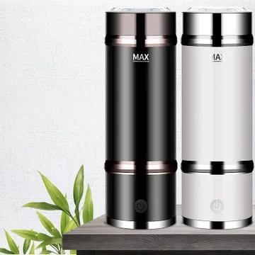  SPE/PEM Rich Hydrogen Cup Water Generator Portable Stainless SteelThermal Water Kettle Alkaline Ion