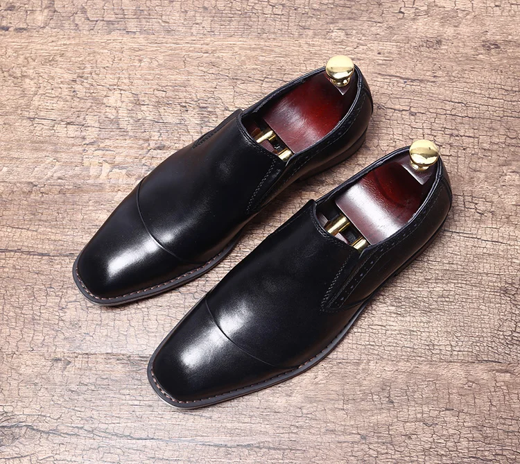 Formal Dress Genuine Leather Wedding Oxfords Office Shoes New