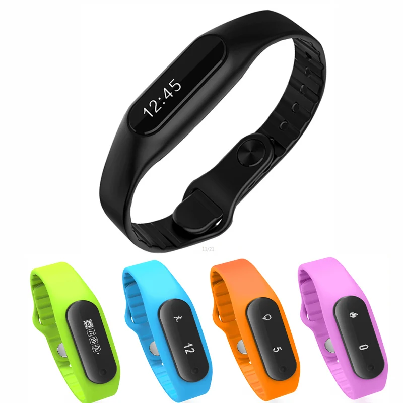 E06 Smart Healthy Bracelet Waterproof Pedometer Tracker Bracelet