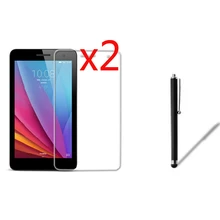 2x пленки+ 1x Стилус, матовый Экран Защитная матовая пленка для охранников huawei MediaPad T1 7,0 Honor T1-701u T1-701w T2-7 BGO-DL09