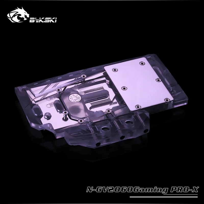 Bykski N-GV2060GamingPRO-X полное покрытие GPU водный блок для Gigabyte RTX2060Gaming OC кулер для видеокарты водяного охлаждения