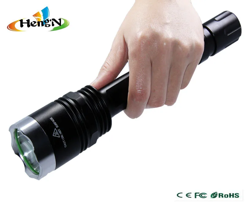 

CREE XMLT6 LED Flashlight 1500 Lumens High Power Torch light Powerful Light 18650 Battery charging waterproof genuine long-range