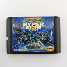 Черепахи hyperstone Heist 16 бит MD карточная игра для Sega Mega Drive для Genesis