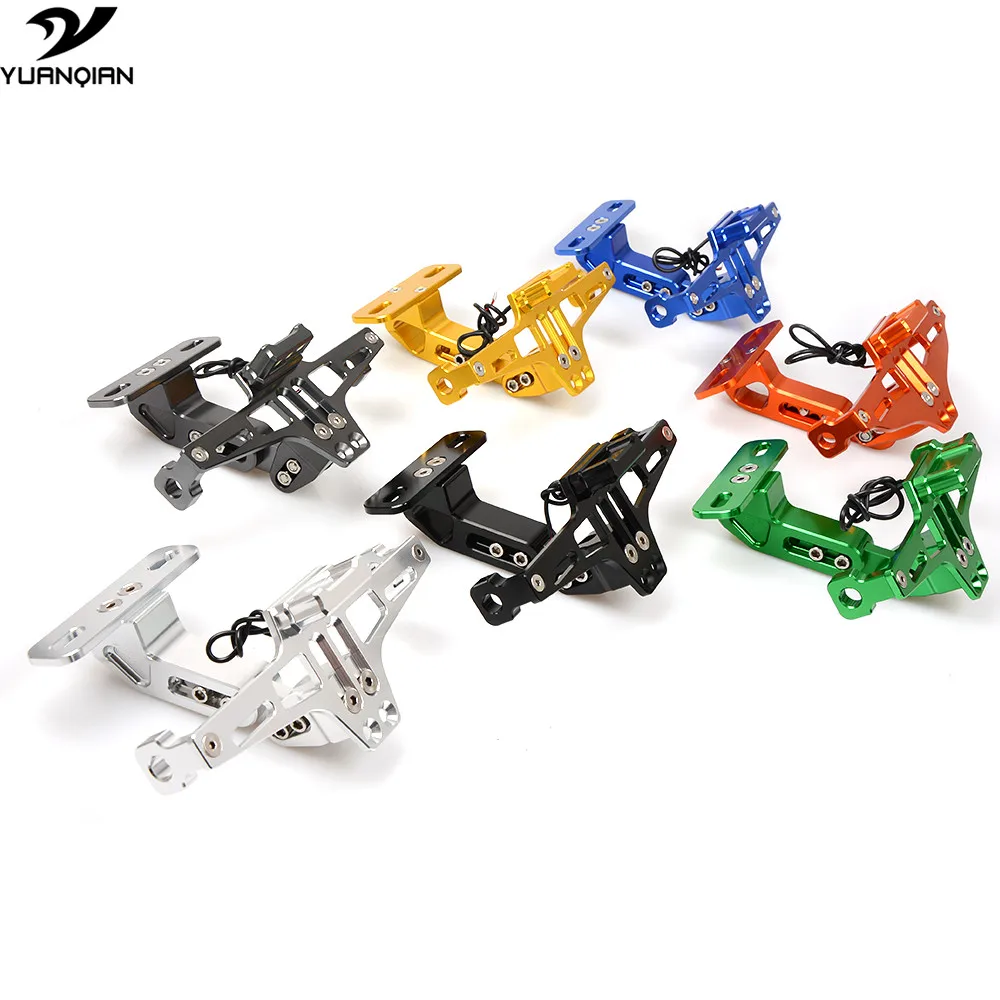 Universal Moto Scooter Number License Plate License Plate Bracket