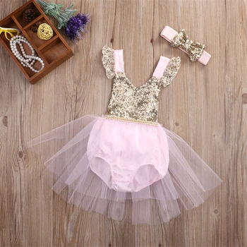 

Emmababy Toddler Baby Girls Clothing Princess Dress Party Tutu Flower Dress 0-3 Year