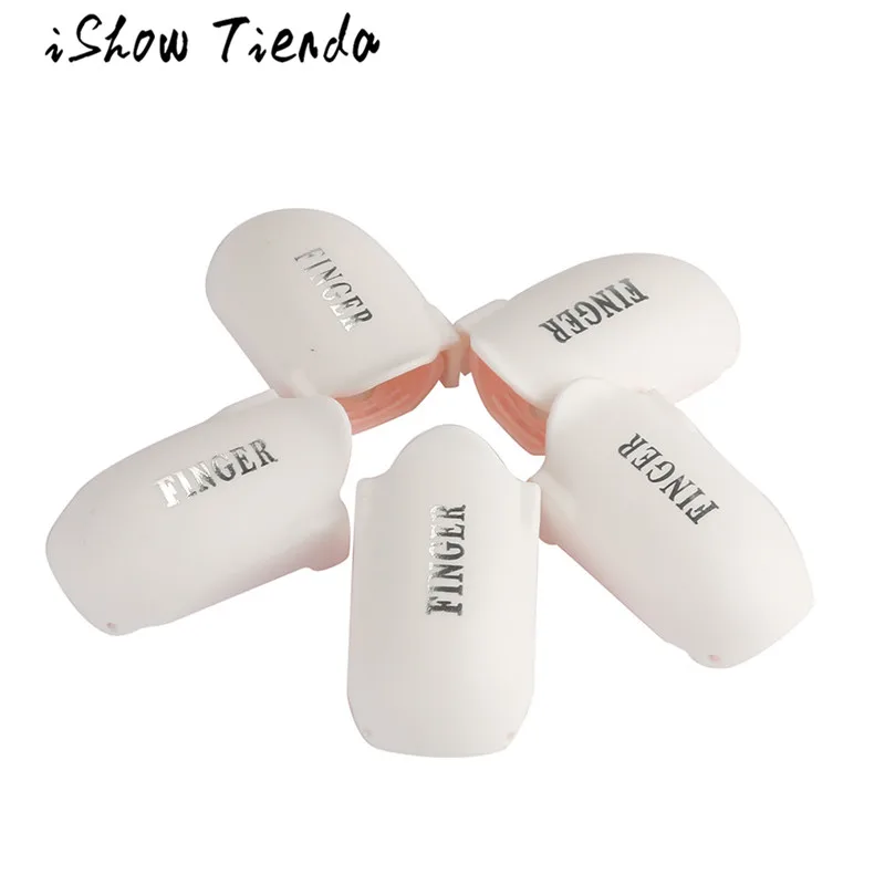 

High Quality 10PCS plastic gel Nail Soak Off UV Gel Art Polish Remover Wrap Playable phone Nail Remover Cap Clip Hot Selling
