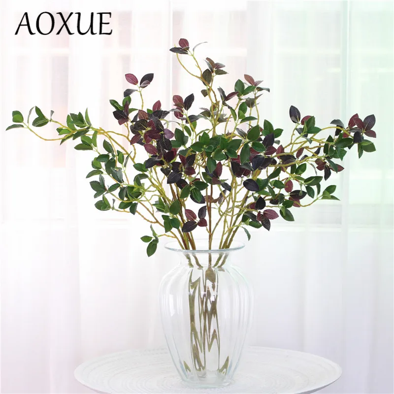 

70cm single simulation plant leaves Milan leaf eucalyptus leaves home Living room hotel wedding decoration flower arrangement