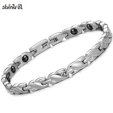 Магнитный браслет женский безопасный магнитный браслет для женщин Любовь сила Германий браслеты с магнитами браслеты для женщин ювелирные изделия