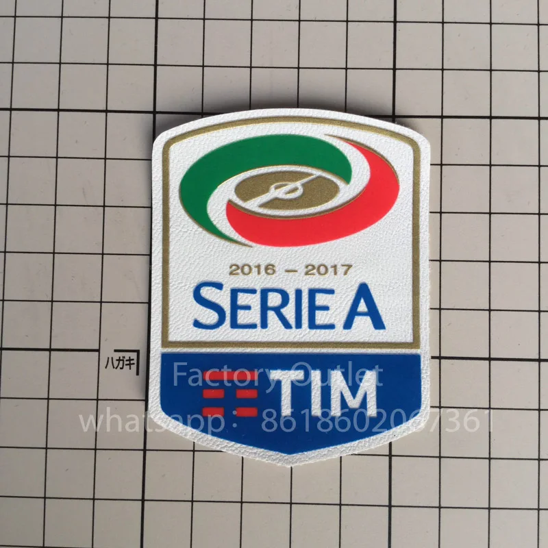 5 шт./партия силиконовые нашивки для coppa Italia новинка 2016 2017 Серия a|patch scudetto|coppa