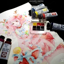 Master Daniel Smith подробная акварель DS Maya 0,5 мл 6 цветов дозирующая пластина упаковка