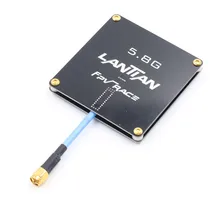 Lantian 5,8G 15dBi с высоким коэффициентом усиления RX плоская антенна панель пластина SMA RP-SMA плоская антенна для мини DIY через FPV гоночный Квадрокоптер