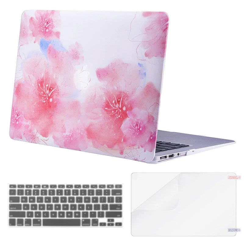 Чехол для ноутбука MOSISO для Apple MacBook Air Pro retina 11 12 13 15 жесткий чехол для ноутбука macbook Air 13+ чехол для клавиатуры