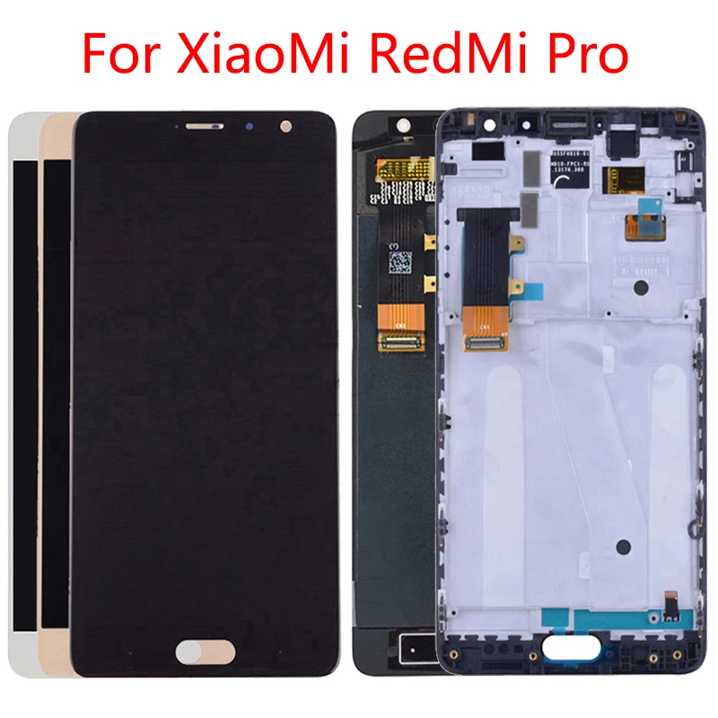 

Display For Xiaomi Redmi Pro LCD Display With Frame Digitizer Assembly Redmi Pro Prime 5.5'' Touch Screen Replacement Repair