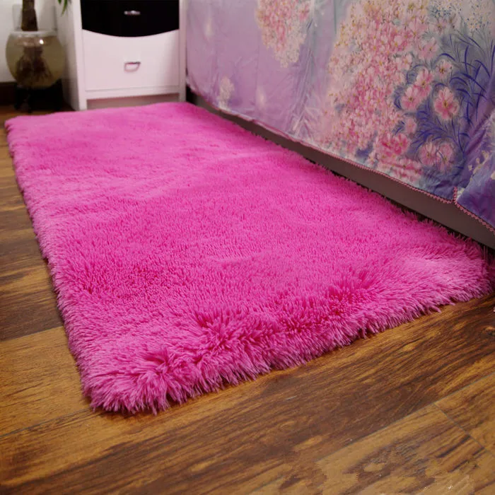 Cheap Price 50*160cm Plush Shaggy Soft Carpet Area Rugs Slip Resistant Floor Mats For Parlor Living Room Bedroom Home Supplies