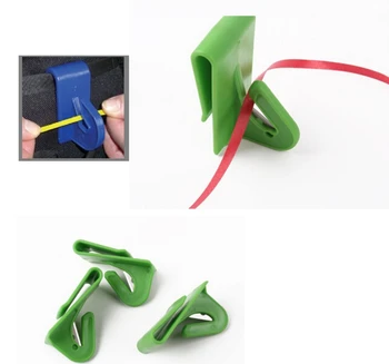

500Pcs/Lot Balloon Ribbon Cutter, Easy Balloon Tools Fixed on Belt, Balloon Blade to Cut Ribbon, Burst the Balloon