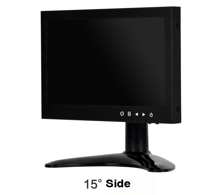 7 Inch HD TFT-LED Monitor with Metal Shell & HDMI VGA AV BNC Connector for TV PC Multimedia Microscope Industrial Machine Screen_F10