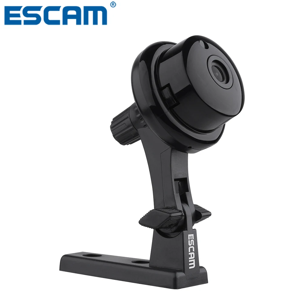 ESCAM Button Q6 720P 1MP WIFI Wireless Mini Camera ONVIF 2.4.2 built-in MIC support Mobile view motion detector and E-mail alarm ESCAM Button Q6 720P 1MP WIFI Wireless Mini Camera ONVIF 2.4.2 built-in MIC support Mobile view motion detector and E-mail alarm