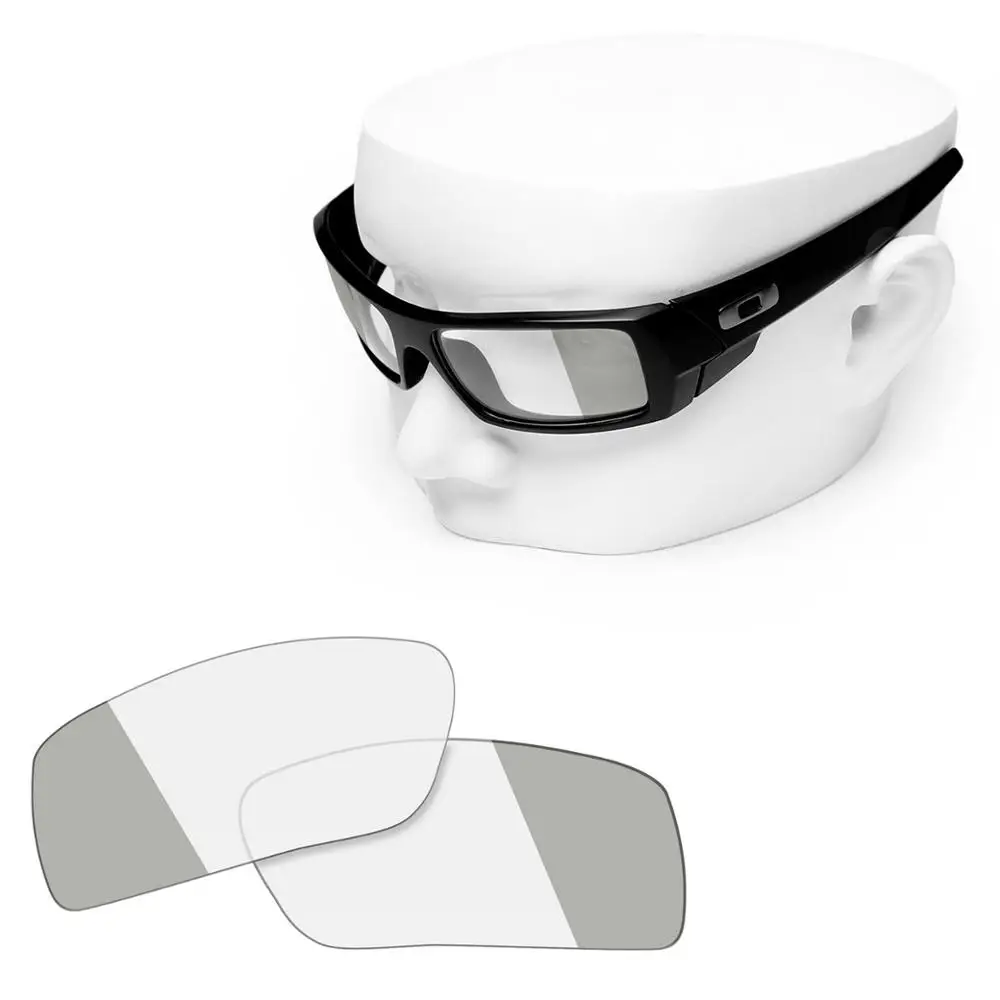 Сменные линзы OOWLIT Затмение серый фотохромные для солнцезащитных очков Oakley
