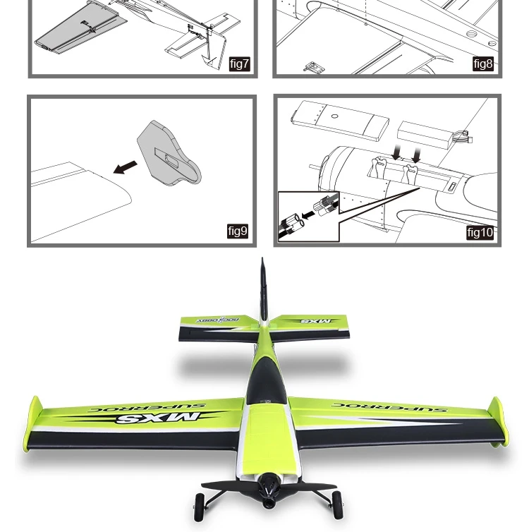 FMS 1100 мм 1,1 м MXS V2 зеленый 4CH 3S прочный EPO Аэробика 3D PNP RC самолет Радиоуправление хобби модель самолет Спорт