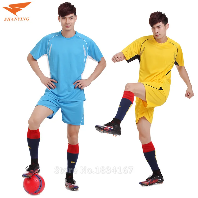 Football Jerseys Custom Soccer Training Suit Clothes Set Men Soccer