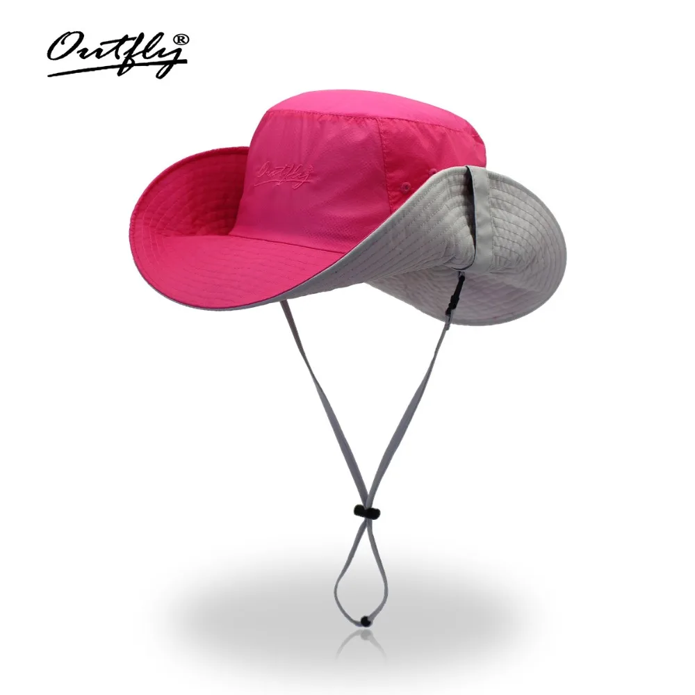Панамская мужская летняя шляпа Outfly для рыбака в джунглях с широким бантом