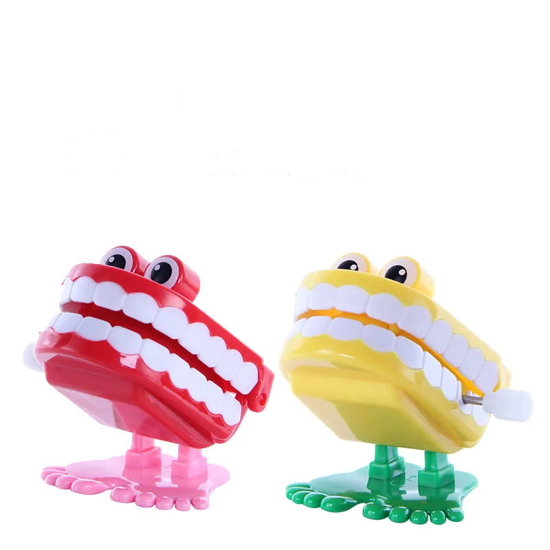 

Creative Funny Jumping Teeth Clockwork Toy for Children Christmas Funny Toys Best Gifts New Arrival