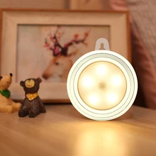 PIR датчик движения светодиодный светильник для шкафа AA батарея питание Крытая лестница коридор шкаф светильник ing настенный светильник