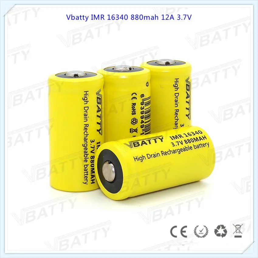 16340 3.7V battery 7