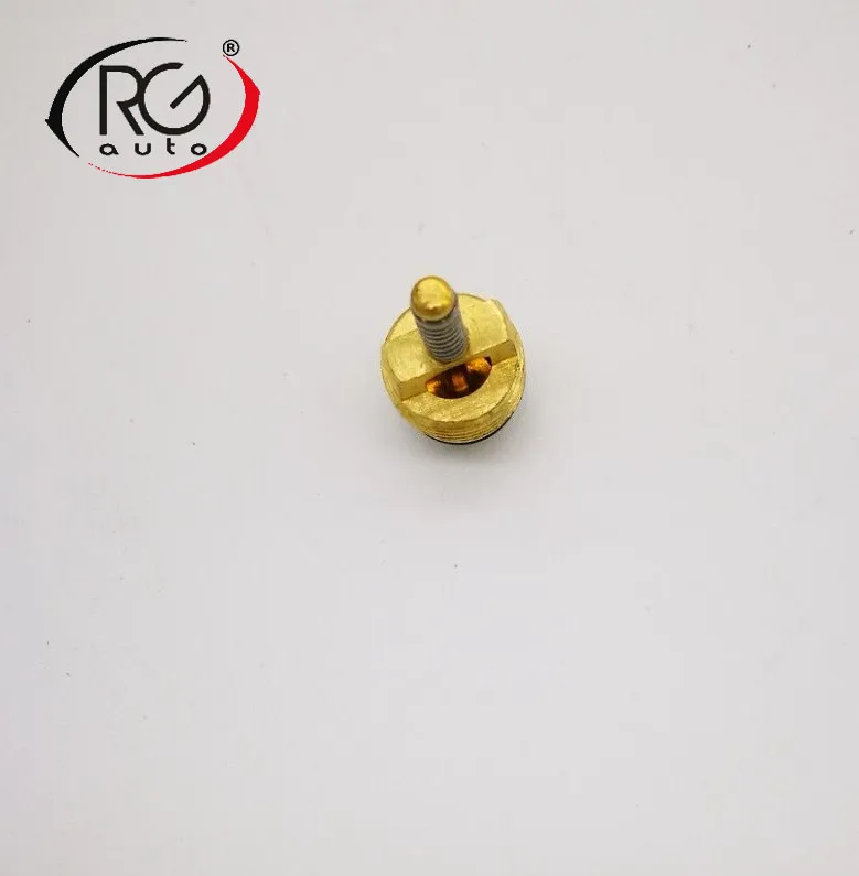 50pcs M10*0.75 NBR High pressure resistance Automotive Air-Conditioning Copper Valve Core for Bueck piping valve needle / stem