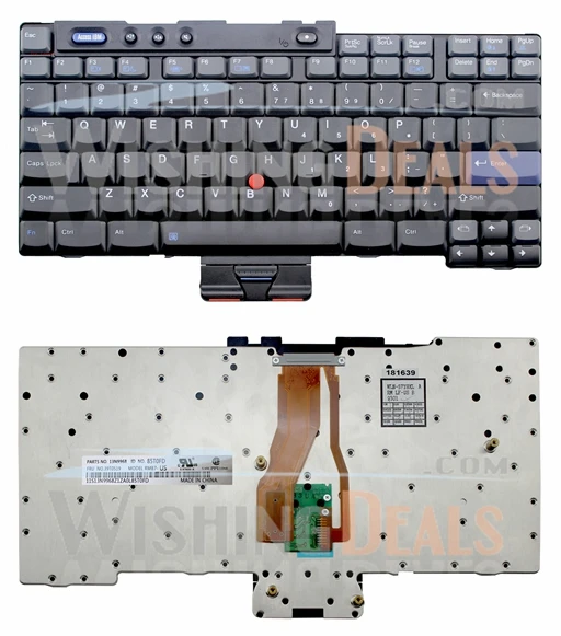 Новый для lenovo IBM ThinkPad T40 T41 T42 T43 R50 R51 R52 Клавиатура ноутбука США P/N 39T0550 39T0581 14 1 &quot14&quot