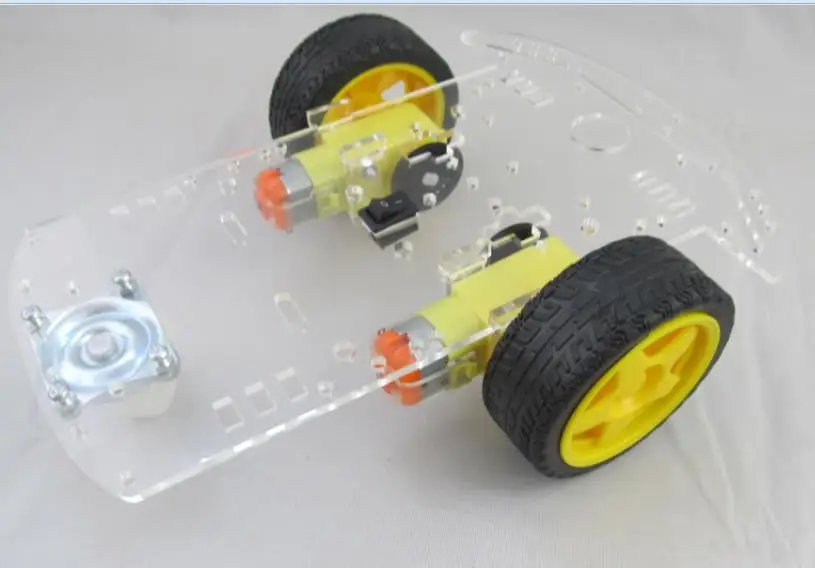 

Intelligent tracing car car chassis robot car chassis with encoder / speed / send a battery pack