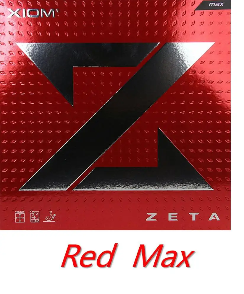 Original Xiom Zeta 79-002 Professional Pimples In Table Tennis Rubber Ping Pong Rubber - Цвет: red