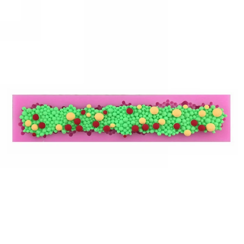 Pearls Beads Silicone Mould Fondant Cake Tools Cupcake Mold Border Sugar Paste DIY Cake Mold